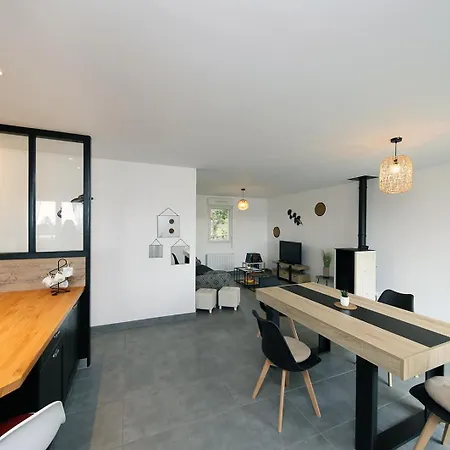 L'oceraline - Maison Avec Jardin Et Wifi Tatil Evi La Lucerne-dʼOutremer