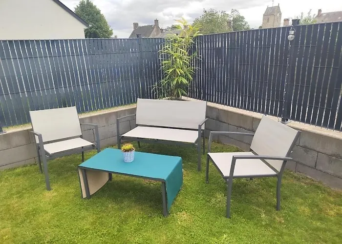 L'oceraline - Maison Avec Jardin Et Wifi Holiday home La Lucerne-d'Outremer